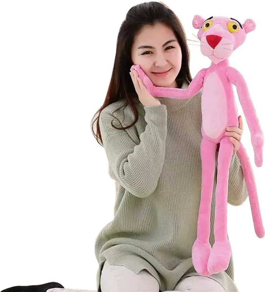 Tickles Pink Panther Cute Stuffed Plush Toy for Kids 60 cm Pink Panther Cute Stuffed Plush Toy for Kids Buy Pink Panther toys in India. shop for Tickles products