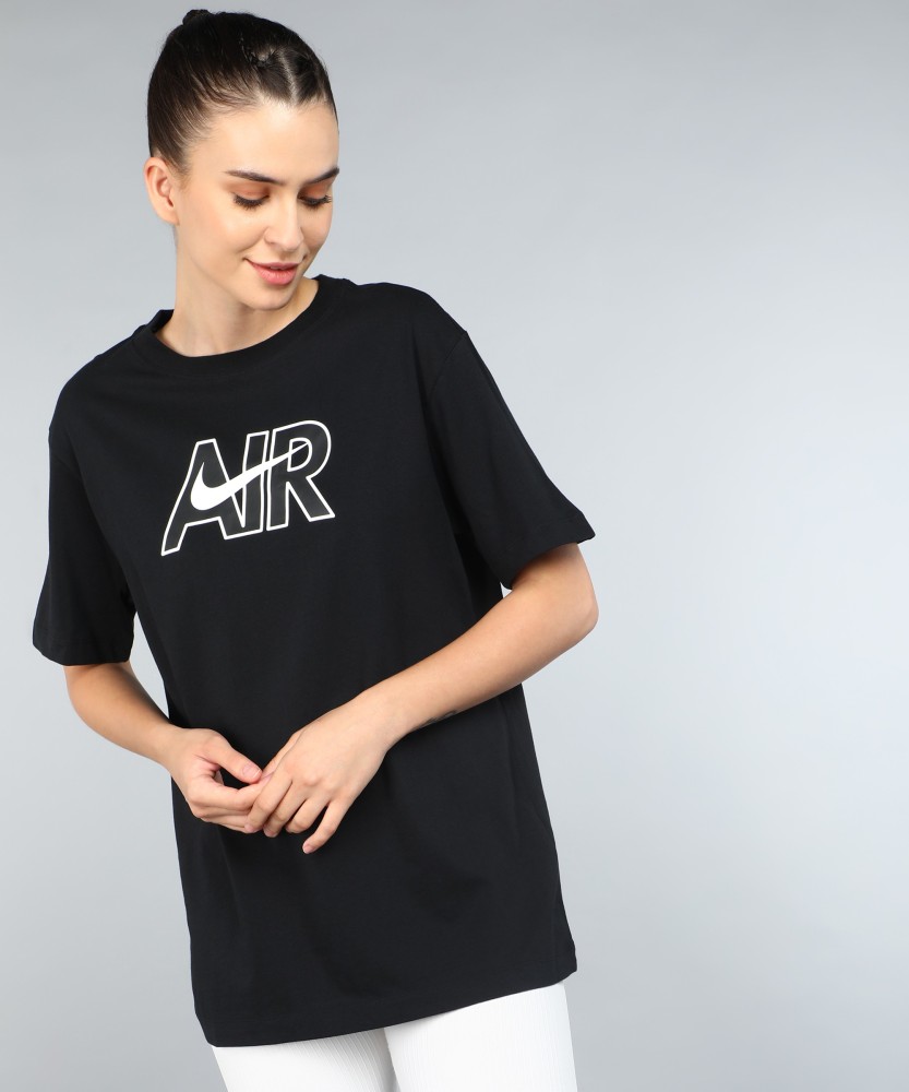 Crew Neck Black T-Shirt