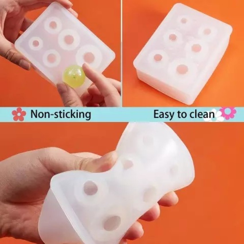 Ball Shape Silicone Mould Set of 5