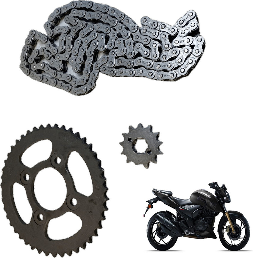 Tvs apache rtr 200 chain sprocket price 2025