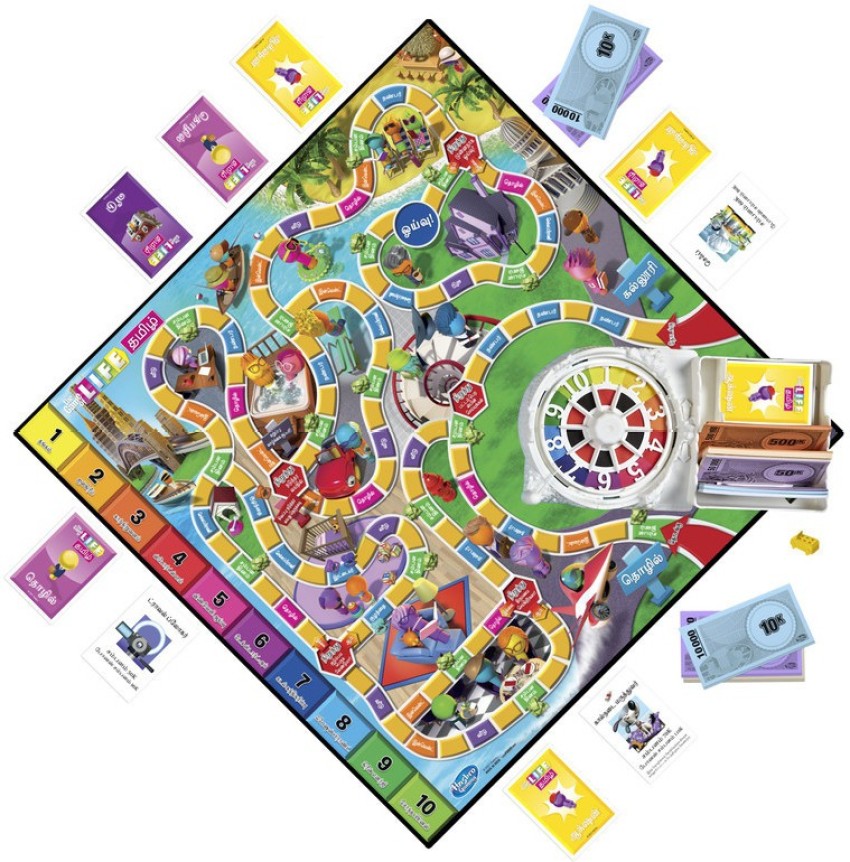 the Game of Life Junior Board Game, Game for Kids Ages 5 and up