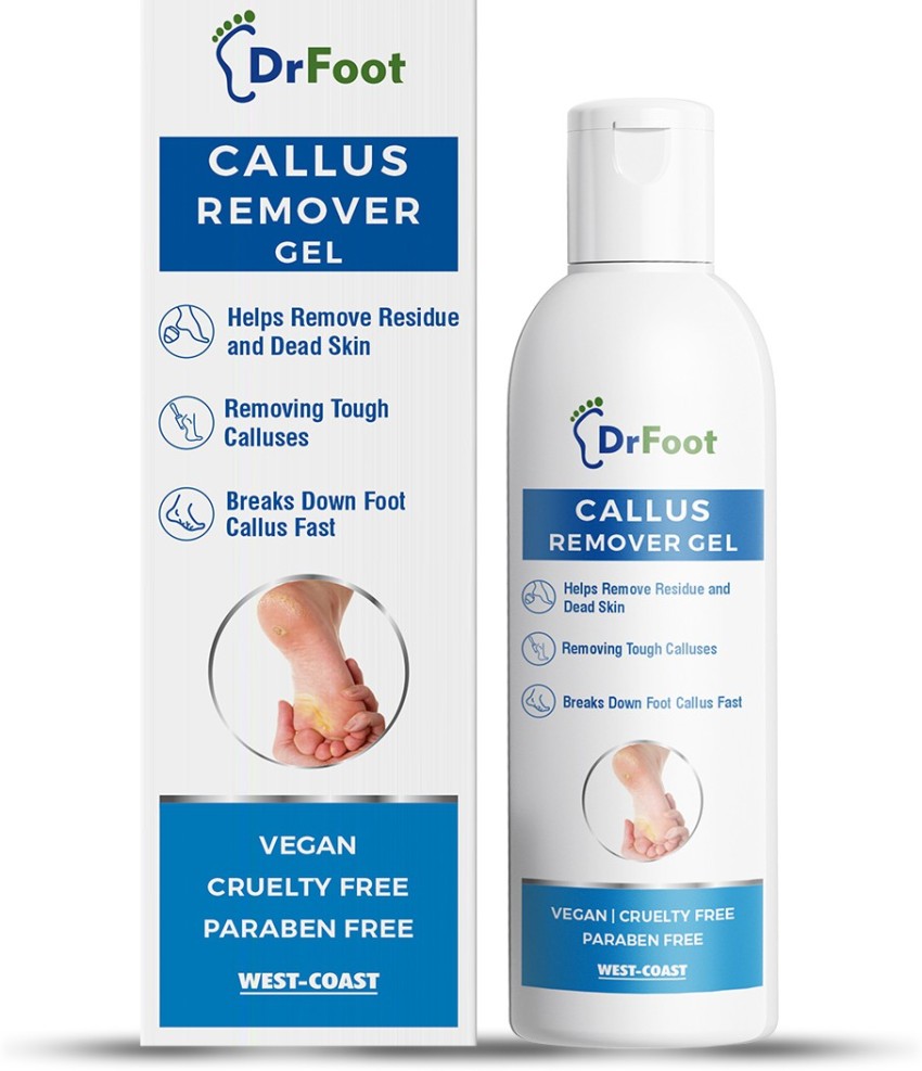 Dr Foot Callus Remover Gel Helps to remove Calluses Corns - 100ml Price in  India - Buy Dr Foot Callus Remover Gel Helps to remove Calluses Corns -  100ml online at