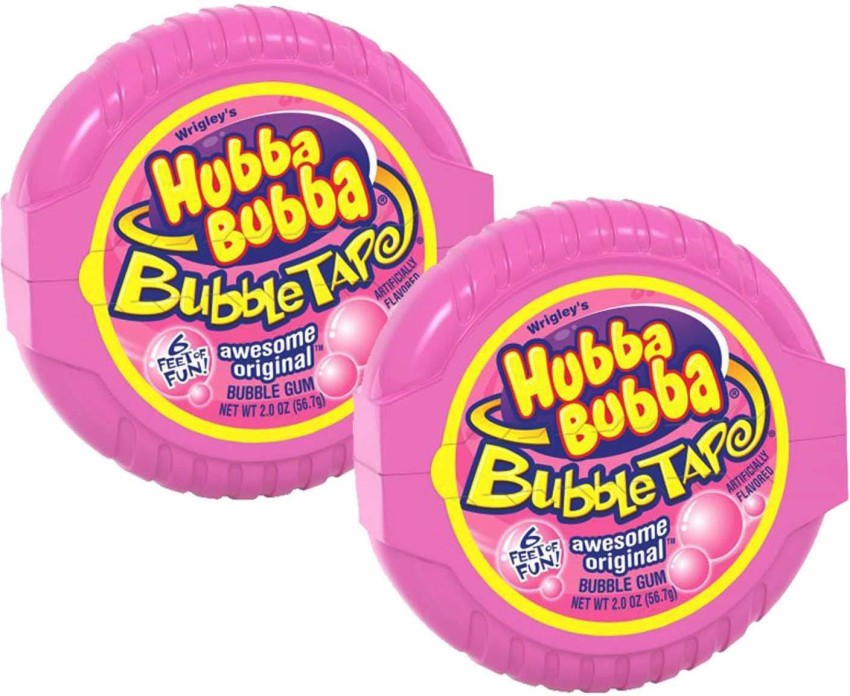 Wrigleys Hubba Bubba Awesome Original Bubble Tape Pack of 2 Pouch