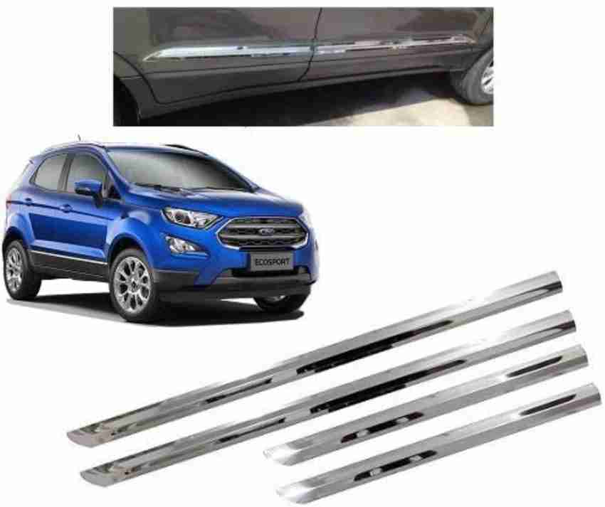 CARSHADE Ford ecosport Side beading full Chrome Car Beading Roll