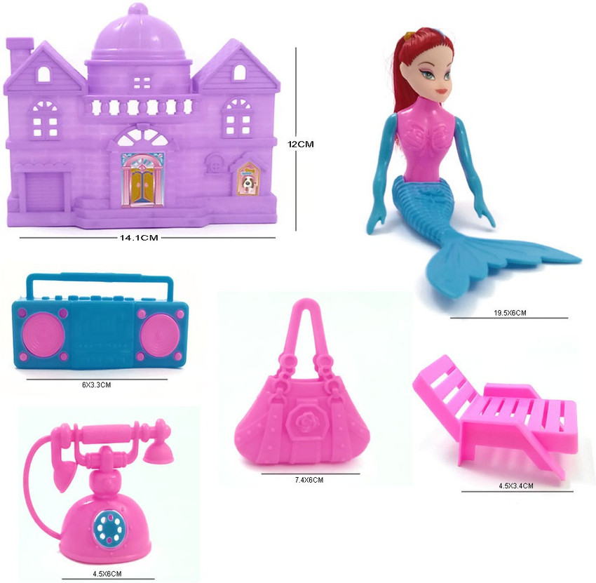 Mermaid toy house hotsell