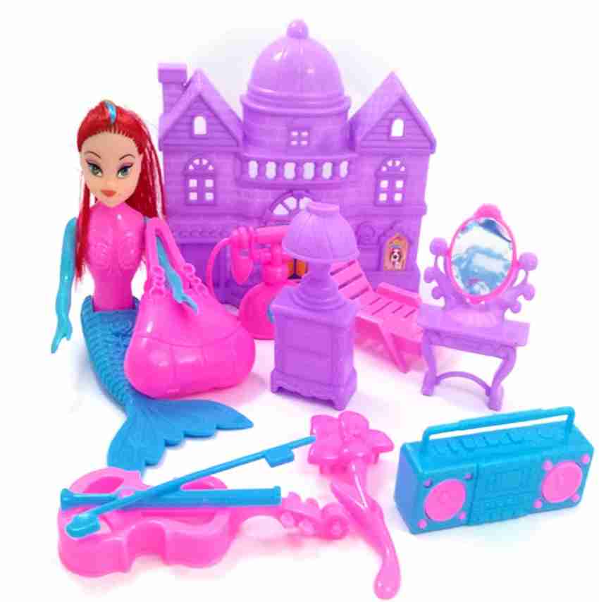 PRANSO Mermaid Doll House For Kids Mermaid Doll House For Kids Buy Mermaid Doll House toys in India. shop for PRANSO products in India. Flipkart