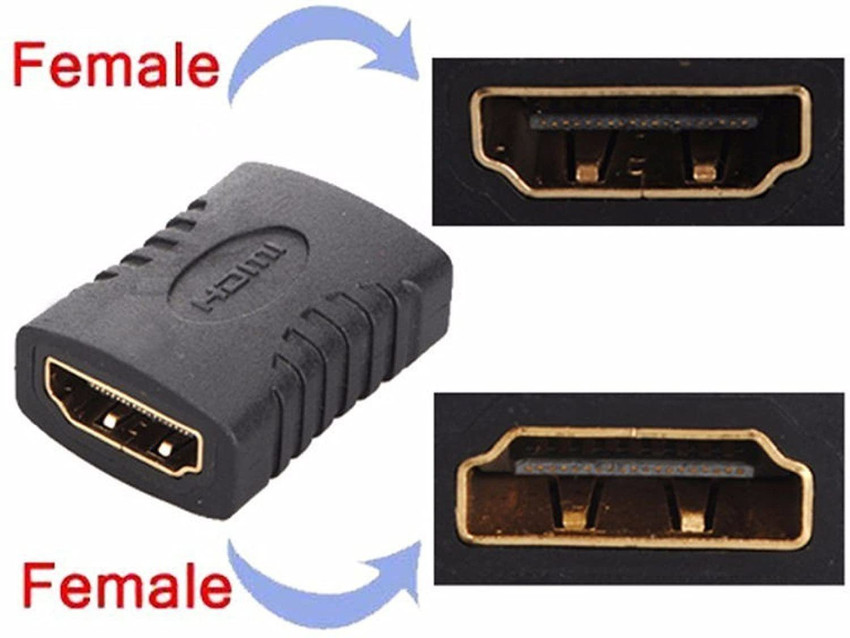 INVENTO HDMI Female to Female F F Coupler Extender Adapter