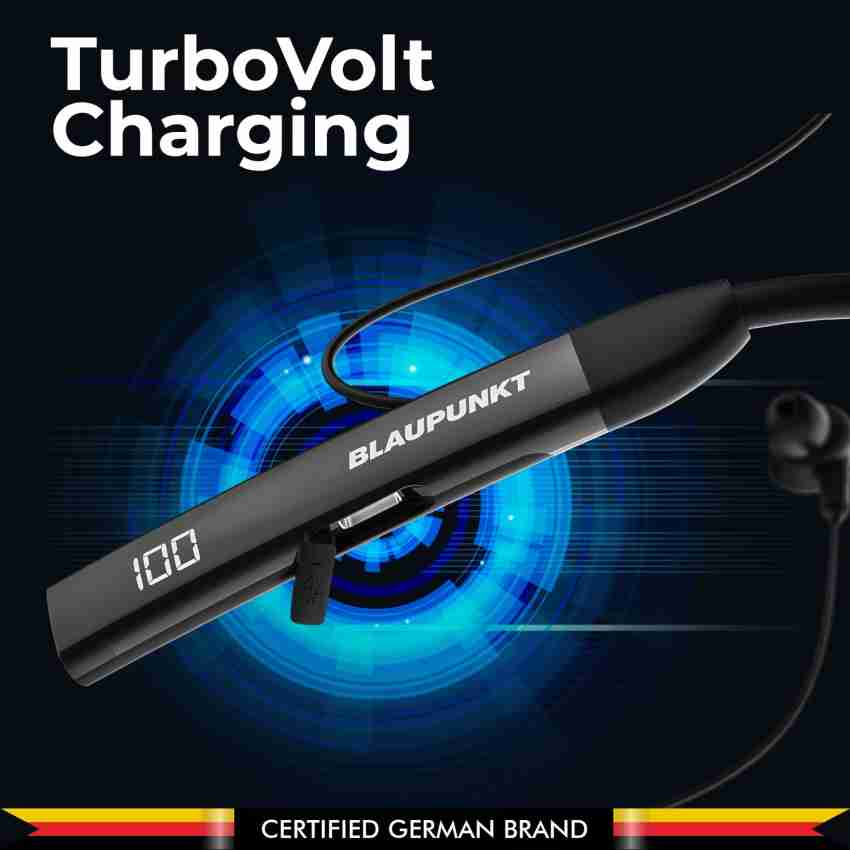 Blaupunkt BE200 Neckband with 100H Long Playtime Vibration Alert