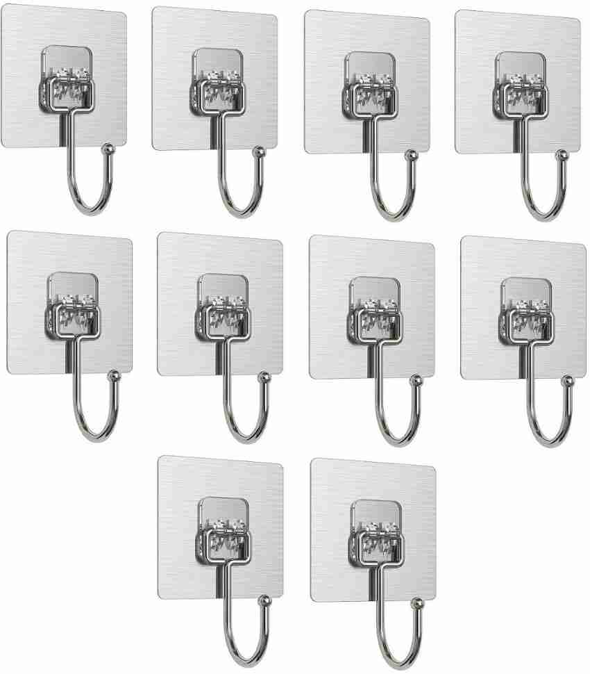 ELITEHOME Pack of 10 Wall Hooks for Hanging Kitchen, Bathroom Accessorizes,  Multi-Purpose Hook 10 Price in India - Buy ELITEHOME Pack of 10 Wall Hooks  for Hanging Kitchen, Bathroom Accessorizes, Multi-Purpose Hook