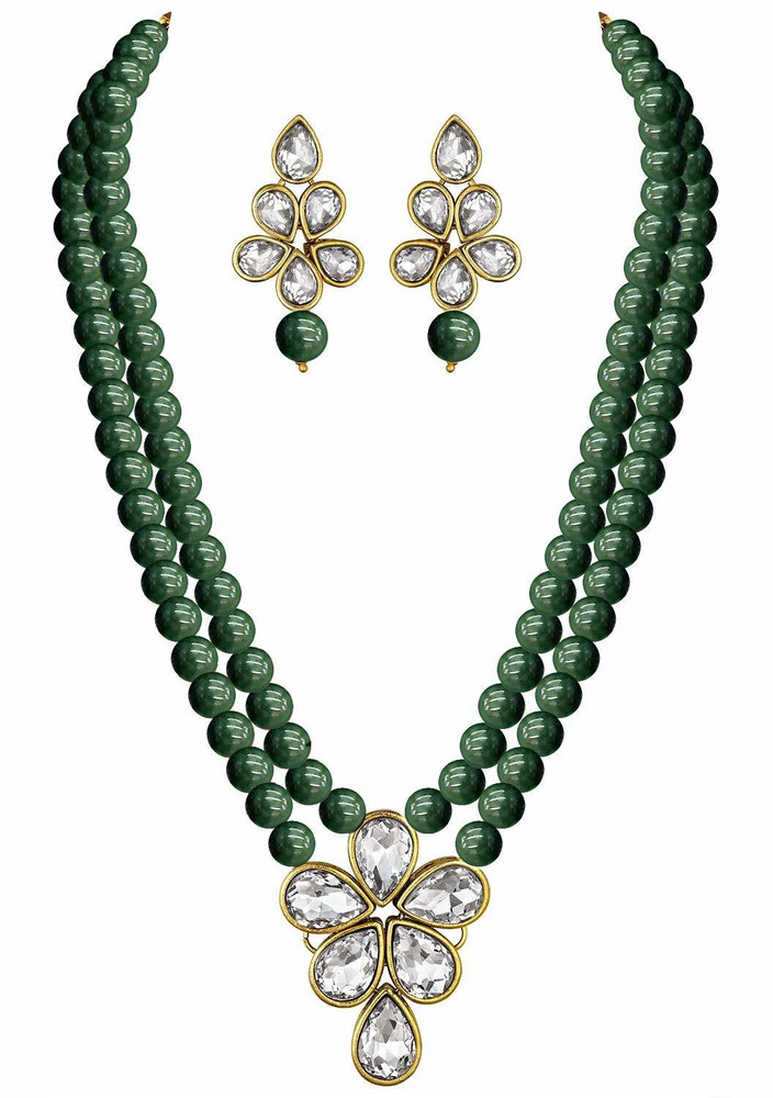 Sukhi Brass Brass Green Jewellery Set Price in India Buy Sukhi Brass Brass Green Jewellery Set Online at Best Prices in India Flipkart