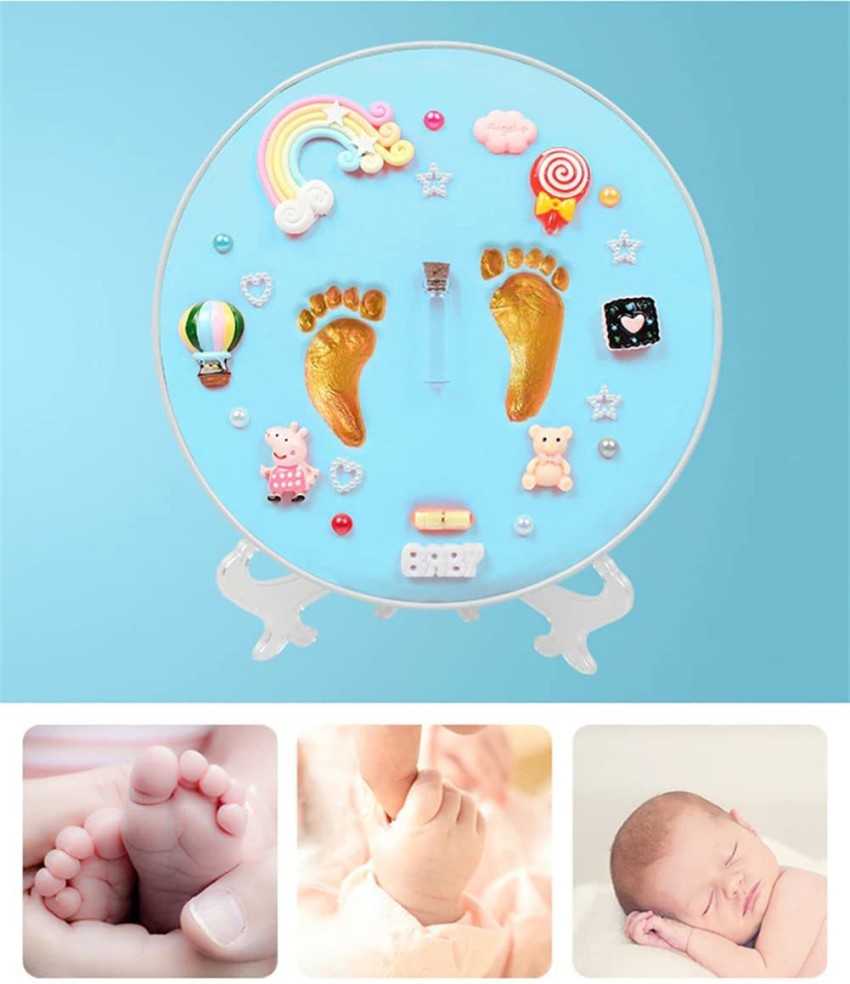 Divyata Mall Baby Foot Print, Clay Handprint and Footprint Kit for Newborn  Baby Boy Girl Keepsake Price in India - Buy Divyata Mall Baby Foot Print,  Clay Handprint and Footprint Kit for