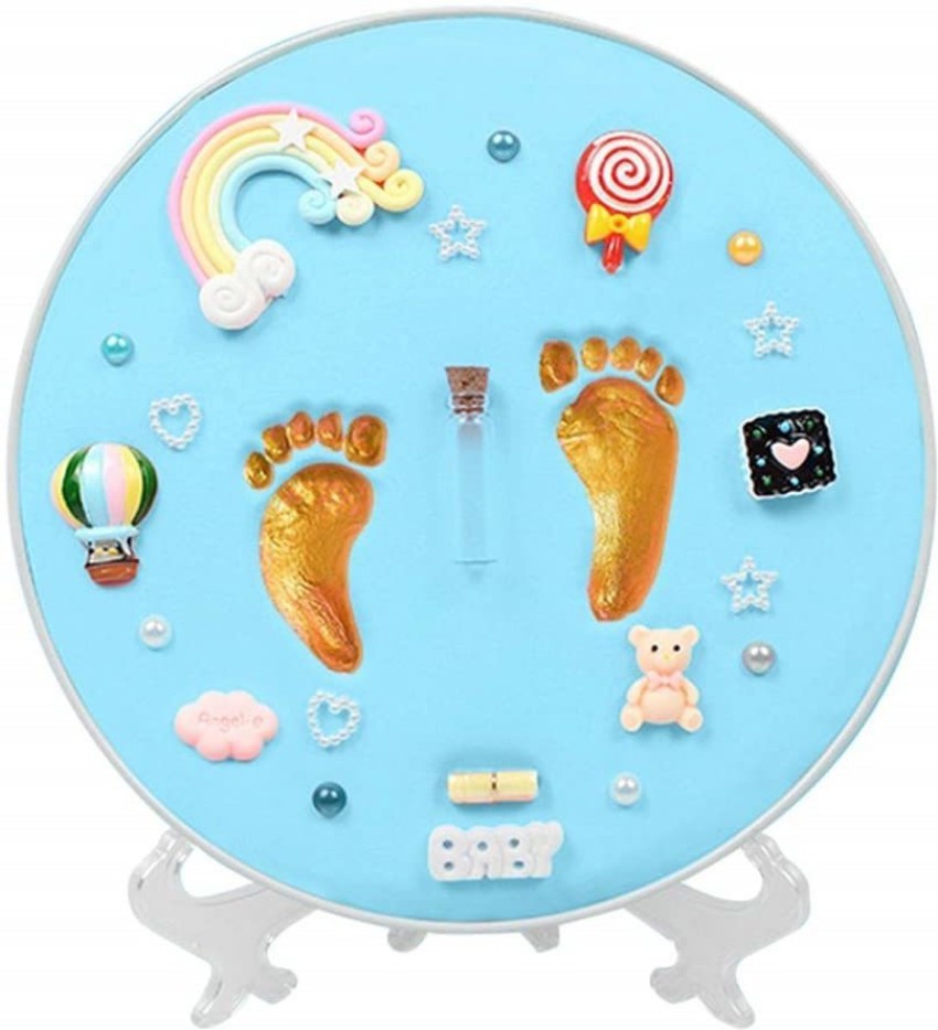 Divyata Mall Baby Foot Print, Clay Handprint and Footprint Kit for Newborn  Baby Boy Girl Keepsake Price in India - Buy Divyata Mall Baby Foot Print,  Clay Handprint and Footprint Kit for