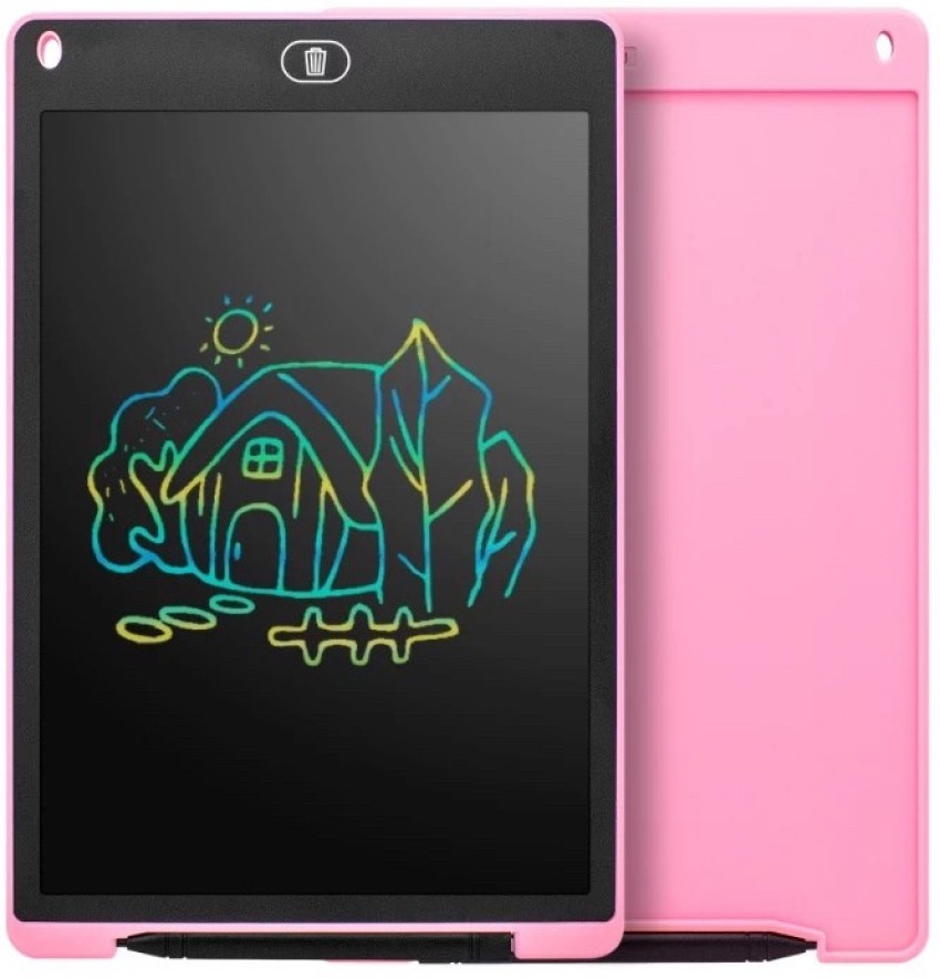 pink)colorful Lcd Writing Tablet, 10 Inch Kids Drawing Tablet With Magic  Slate Pen Portable Board For Paperless Writing And Drawing, Kids And Adults