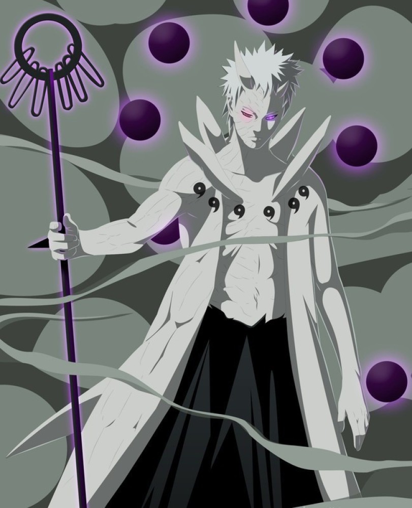 Obito Uchiha Naruto Anime Series Matte Finish Poster Paper Print