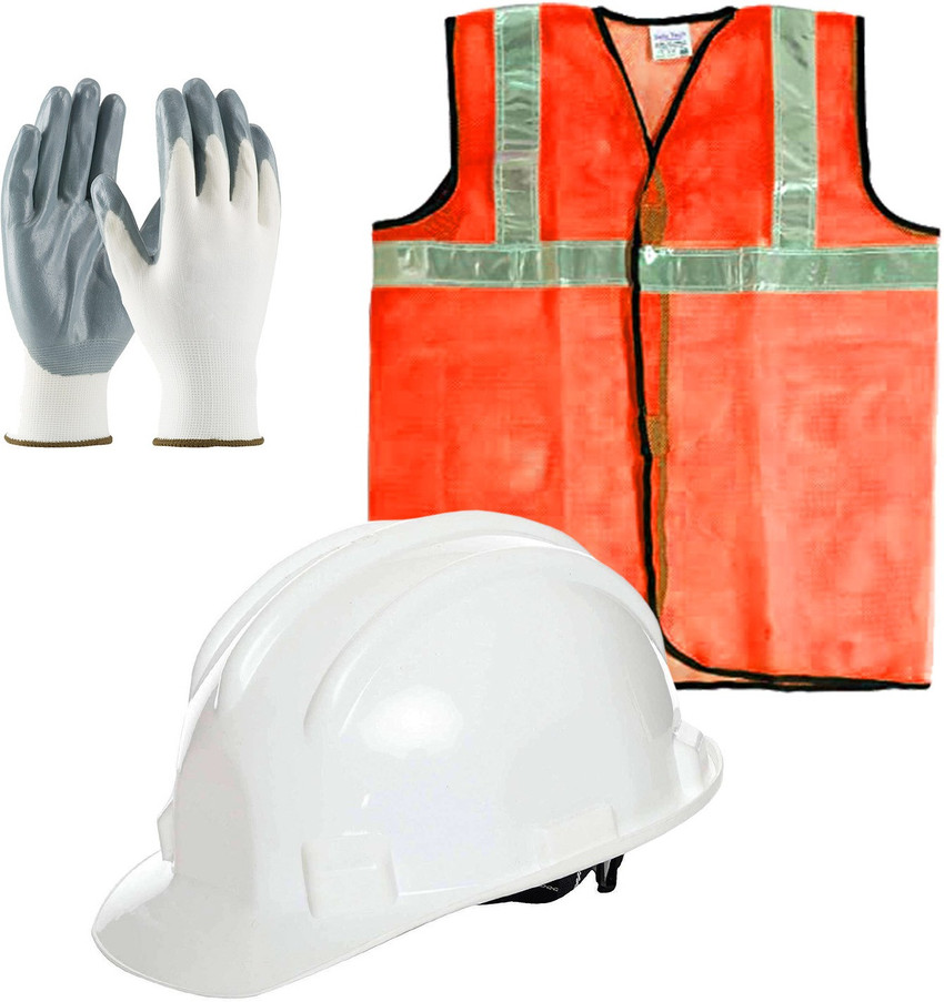 Safety helmet and jacket hotsell
