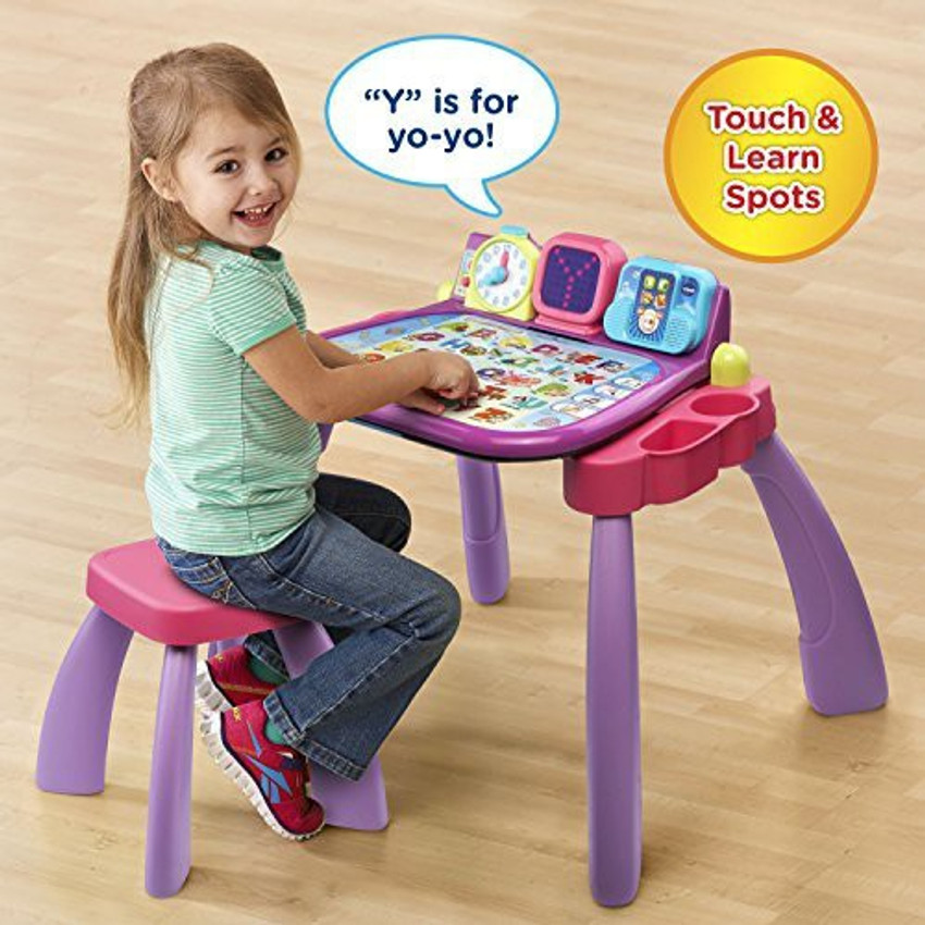Vtech touch and learn activity clearance desk purple