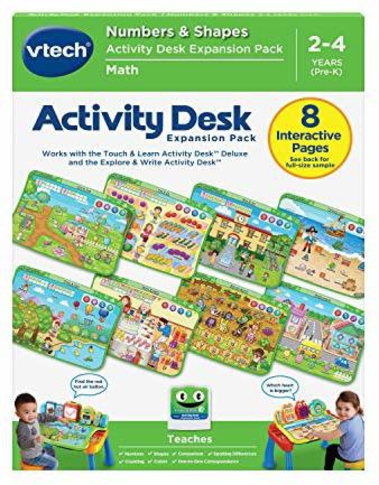 Vtech touch and learn activity outlet desk expansion pack