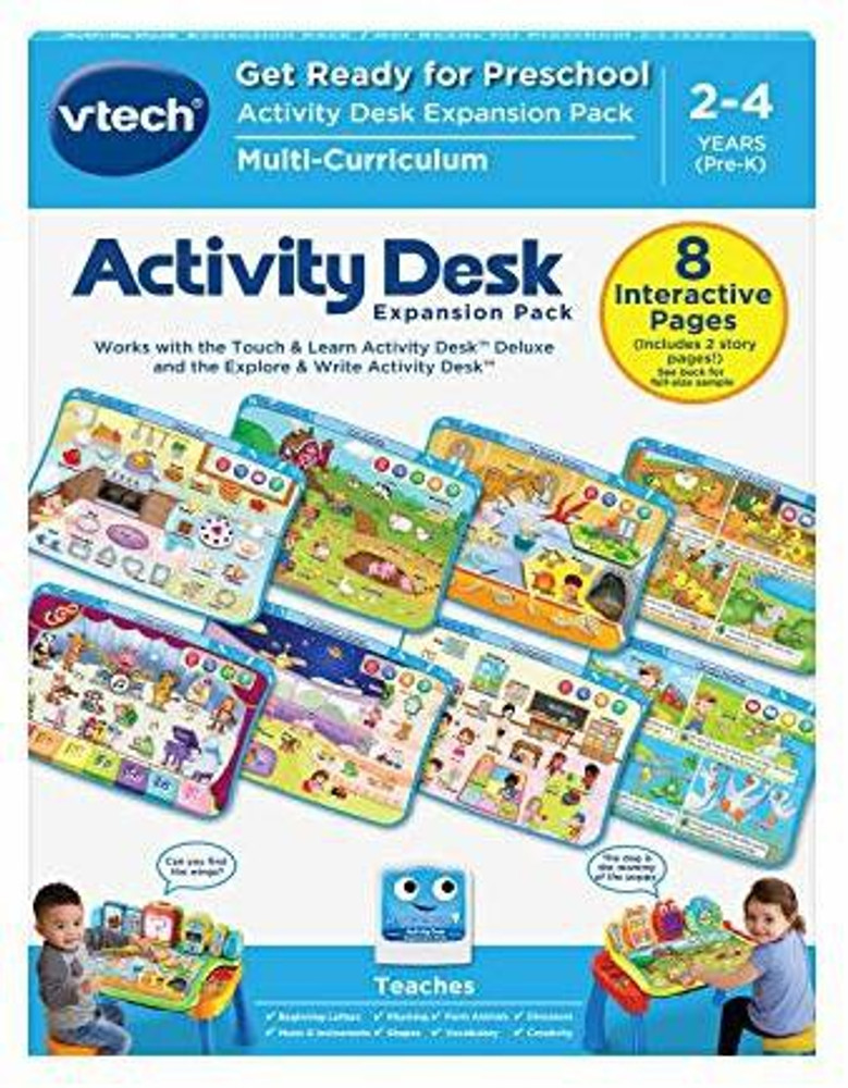 VTECH Touch and Learn Activity Desk Deluxe Expansion Pack Get