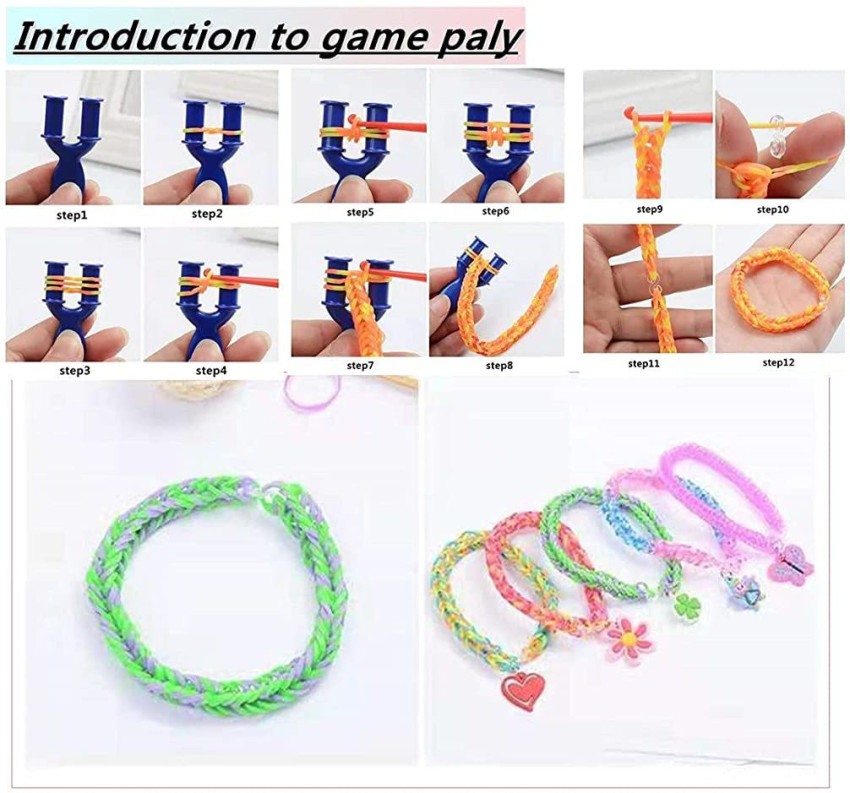 PATPAT Rubber Bands, Charms, Hooks, Beads, Crochet, Loom, Clips