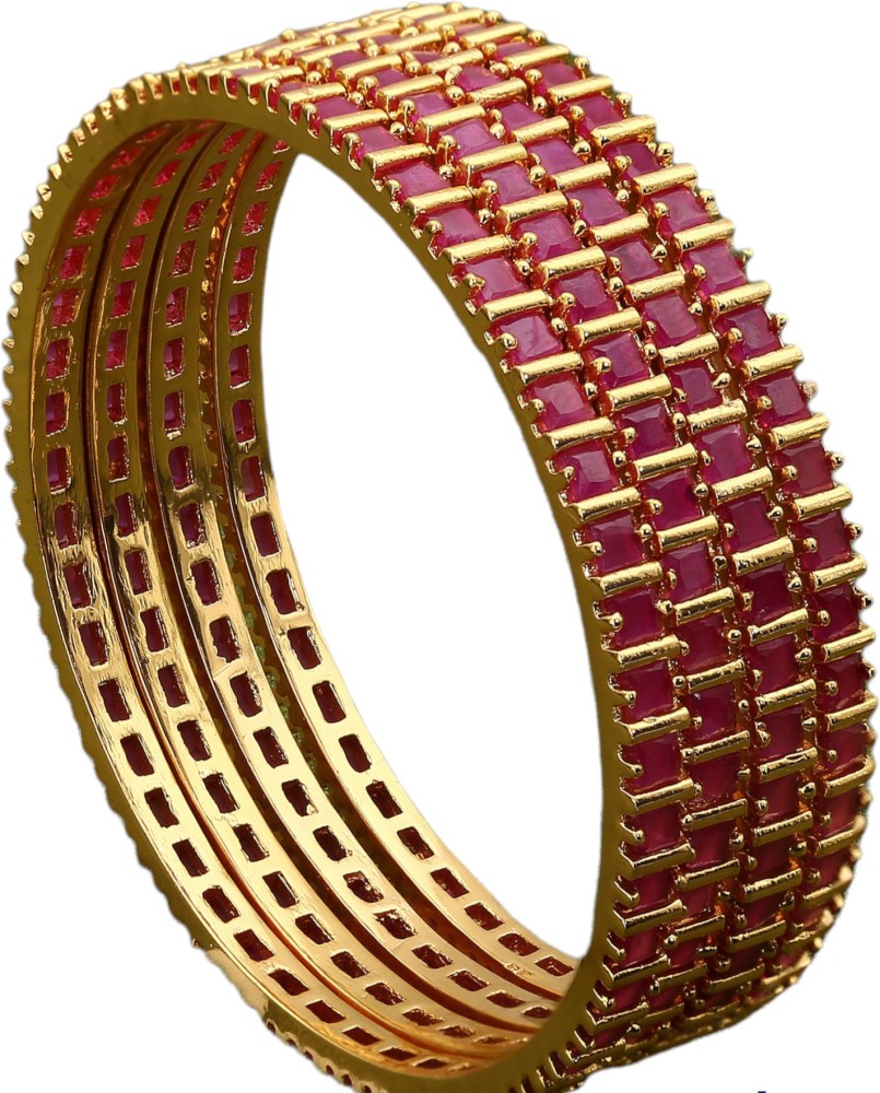 American diamond bangles on sale flipkart