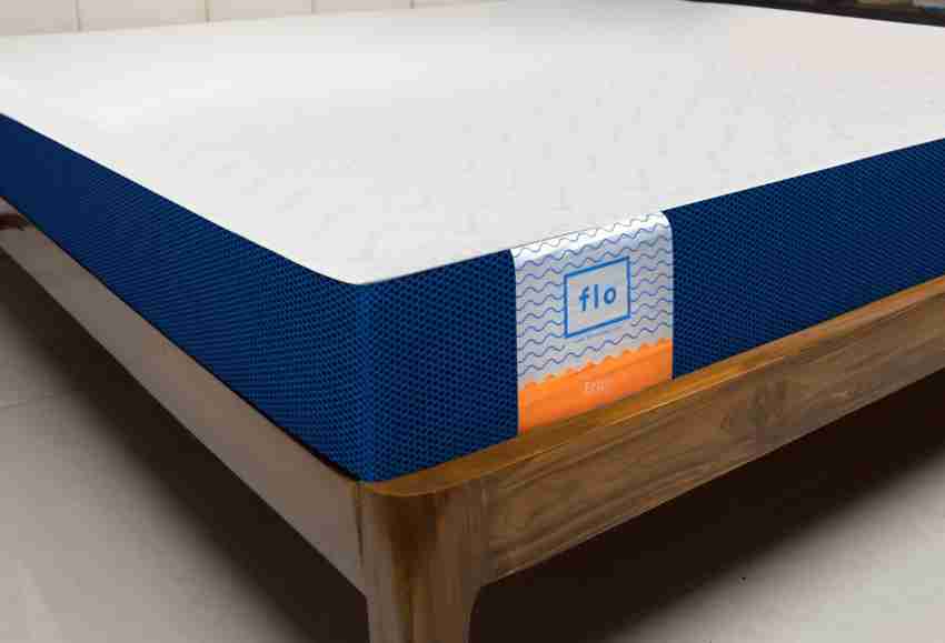 FLO ERGO Memory Foam 6 inch Double PU Foam Mattress Price in India Buy FLO ERGO Memory Foam 6 inch Double PU Foam Mattress online at Flipkart