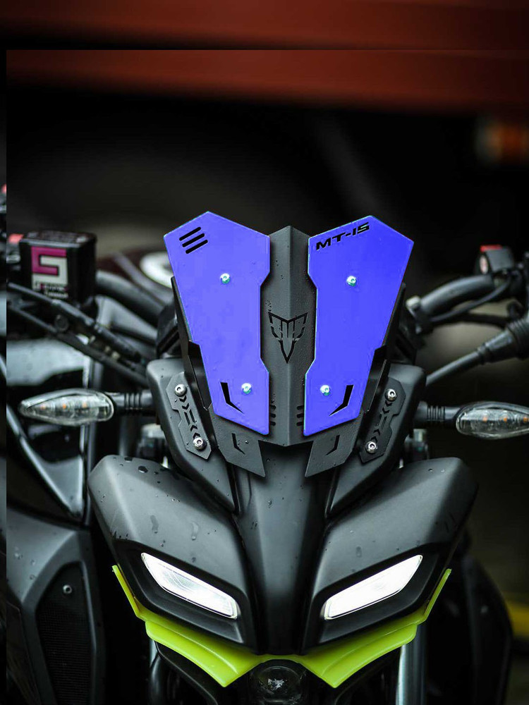 Bike front visor graphics shop