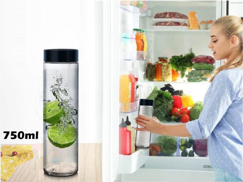 Buy Piramal Glass Water Bottle with Leak-Proof Airtight Double