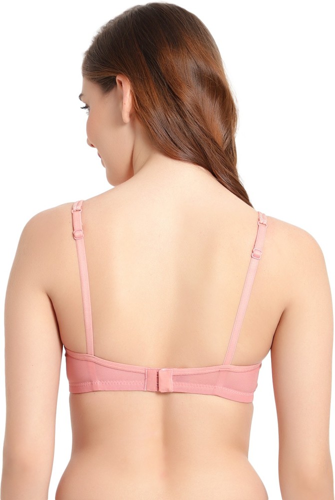 Sonari Olivian Women's Non-Padded Wirefree T-Shirt Bra (42, Pink) in Indore  at best price by Bengali Hosiery - Justdial