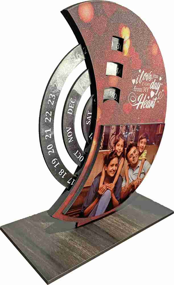 Shraddha Gift Art personalised perpetual calender with photo perpetual  Table Calendar Price in India - Buy Shraddha Gift Art personalised perpetual  calender with photo perpetual Table Calendar online at Flipkart.com