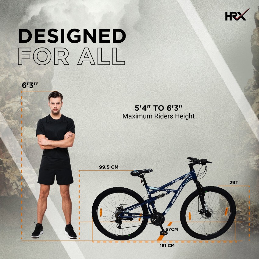 HRX XTRM MTB 1000 29 T Mountain Cycle Price in India Buy HRX