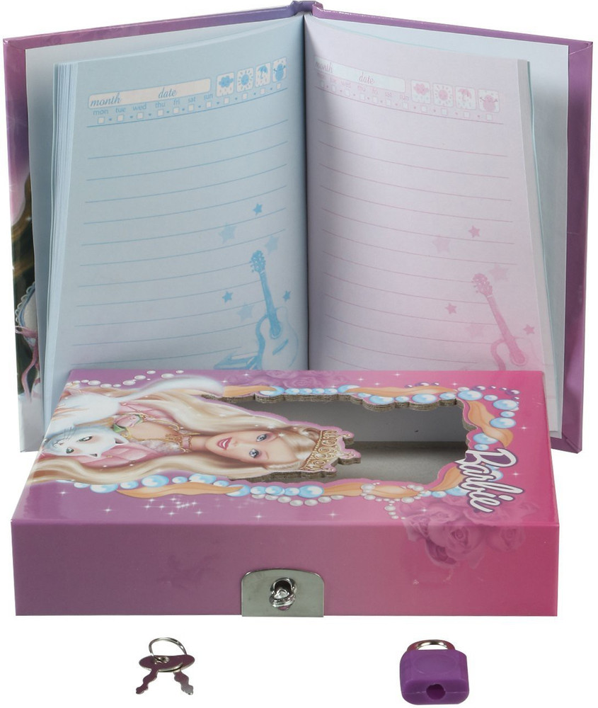 Barbie secret diary shop with lock