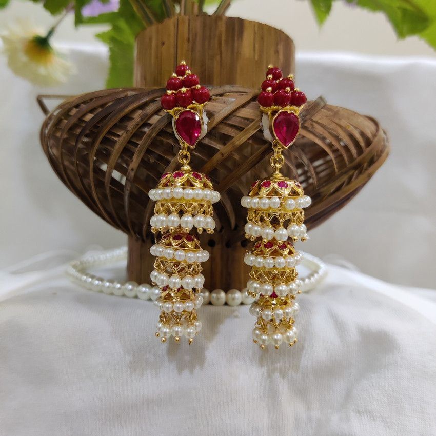 Flipkart Buy Rekha Jewellery Coral Stone Pavli Triple