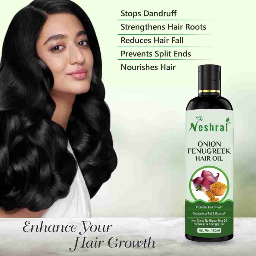 Fenugreek store hair oil