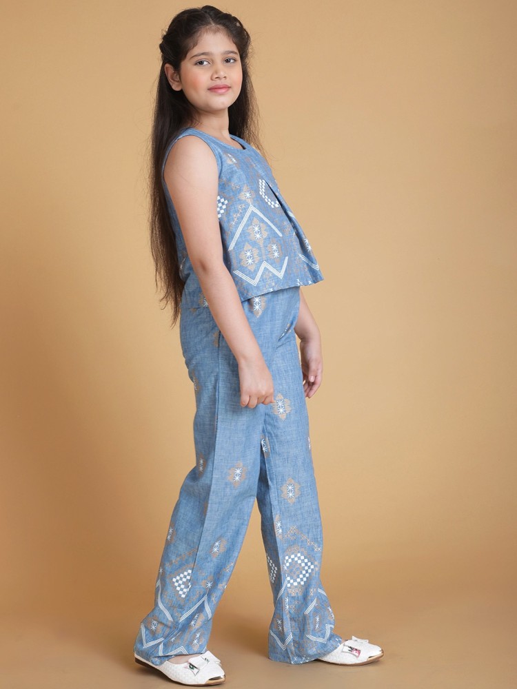 Mysha clothing Solid Girls Jumpsuit - Buy Mysha clothing Solid Girls  Jumpsuit Online at Best Prices in India