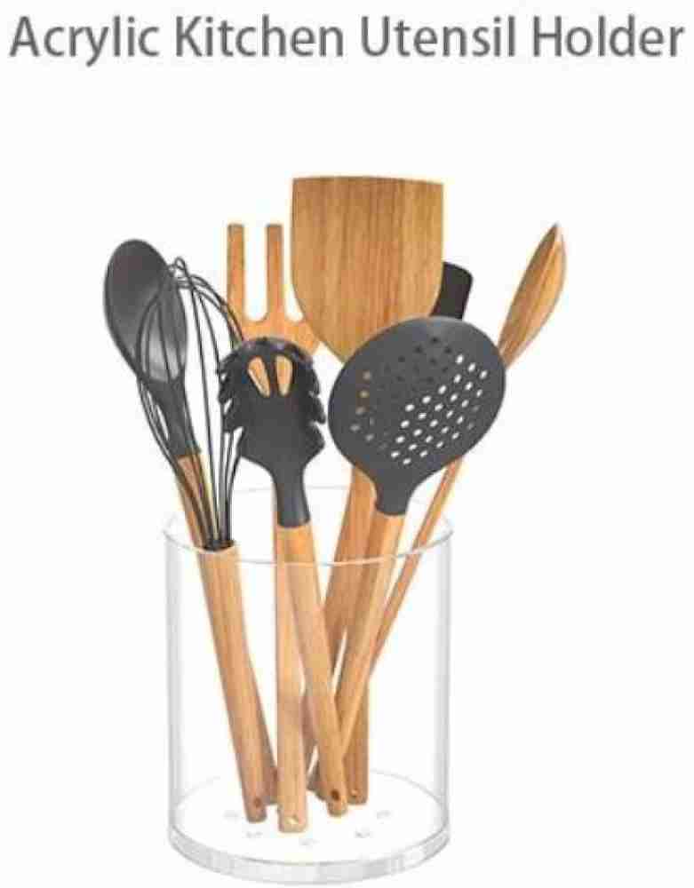 20 -Piece Cooking Spoon Set with Utensil Crock