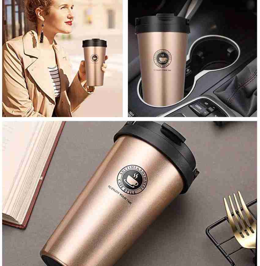 AMULAKH Coffee Thermos, Large Thermal Water Bottle for Tea Hot & Cold  Drinks