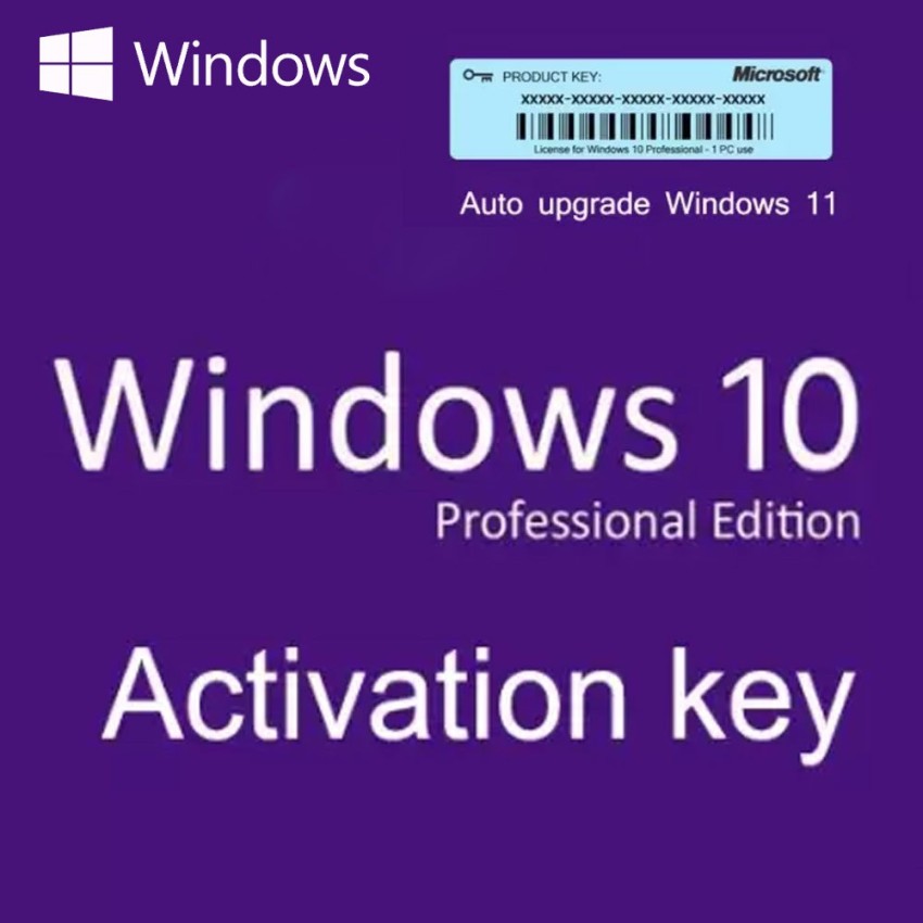 Microsoft Windows 10 Pro Product Key 32/64 Bit Genuine, 52% OFF