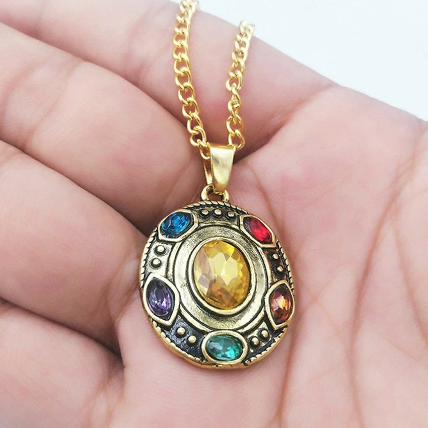 RVM Jewels Infinity War Thanos 6 Gauntlet Power Stones Gold Plated