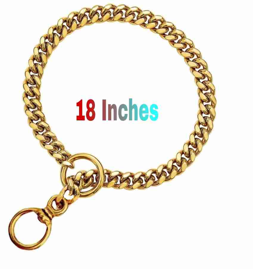 FONDLE Dog Choke Chain Collar Price in India Buy FONDLE Dog Choke Chain Collar online at Flipkart