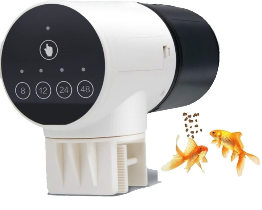 24x7eMall 4 Way Automatic Fish Feeder Food Dispenser Pet Food