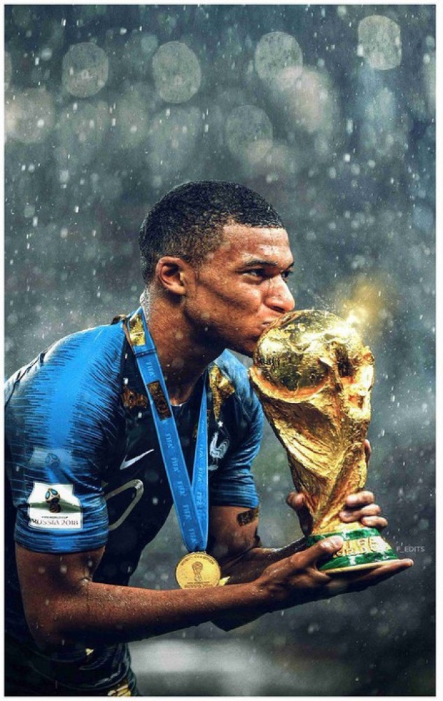 Kylian Mbappe Footballer Flex Poster For Room M2 Photographic Paper   Sports posters in India  Buy art film design movie music nature and  educational paintingswallpapers at Flipkartcom