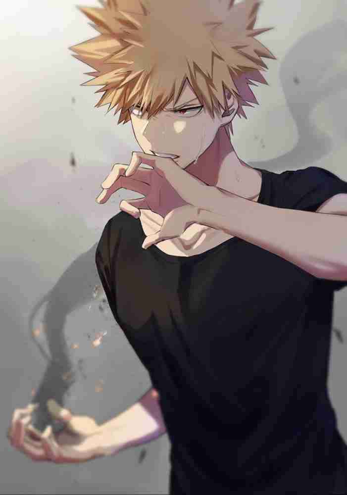 Anime Boys Katsuki Bakugou Blond Hair Muscles Hd Matte Finish Poster Paper  Print - Animation & Cartoons posters in India - Buy art, film, design,  movie, music, nature and educational paintings/wallpapers at