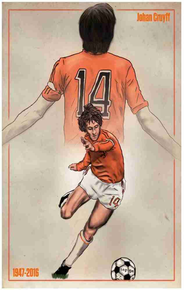 Footballer johan cruyff hot sale