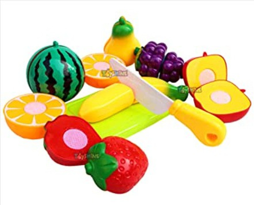 Fruit cutting toy set online