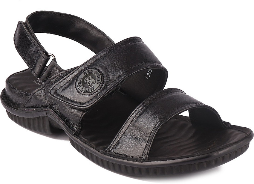 Redchief men's leather sandals and floaters deals