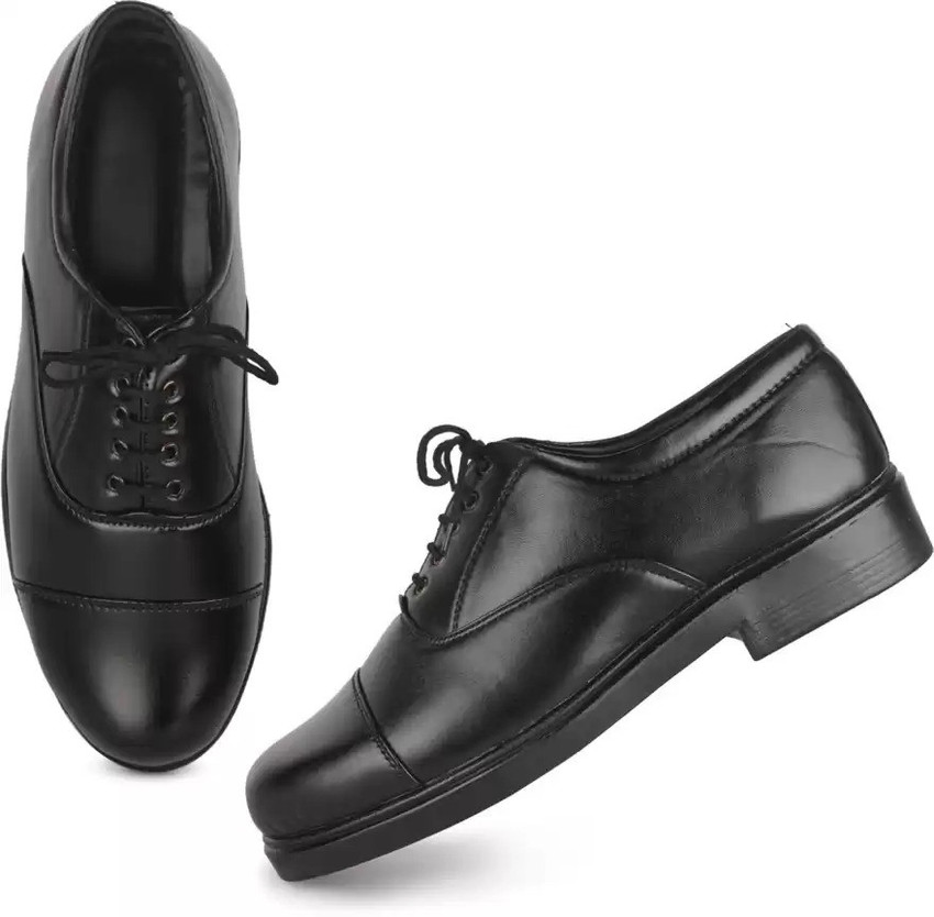 WILDBOOTS Oxford Shoes Police Scout Uniform for Boy s and Man BLACK Oxford For Men Buy WILDBOOTS Oxford Shoes Police Scout Uniform for Boy s and Man