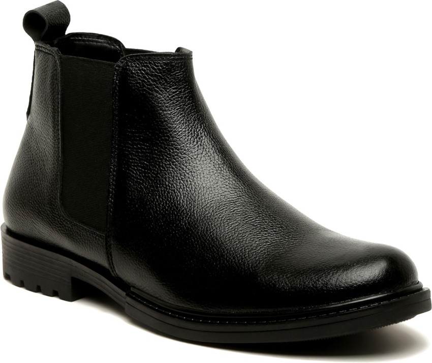 LOUIS STITCH Men s Chelsea Boots Black Handcrafted Leather Shoes for Men 9UK Boots For Men Buy LOUIS STITCH Men s Chelsea Boots Black Handcrafted Leather Shoes for Men 9UK Boots For Men Online at