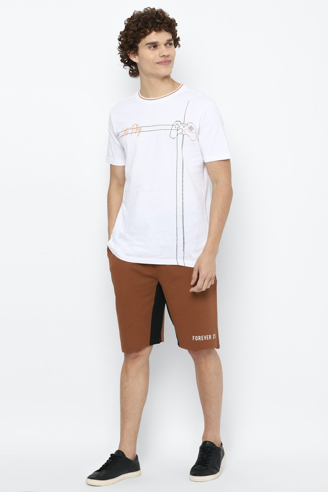 FOREVER 21 Solid Men Brown Regular Shorts Buy FOREVER 21 Solid Men Brown Regular Shorts Online at Best Prices in India Flipkart