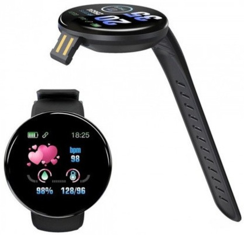Buy JOKIN D18 Smart Watch Bluetooth Smart Wrist Watch for Smartphones  Bluetooth Smart Unisex Watch for Boys, Girls, Mens and Womens,Smart Watch-Black  Color Online at Best Prices in India - JioMart.