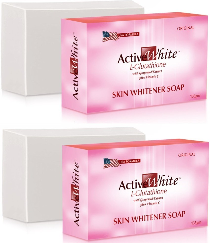 Active White Skin Whitening Soap Pack OF 2 Price in India Buy